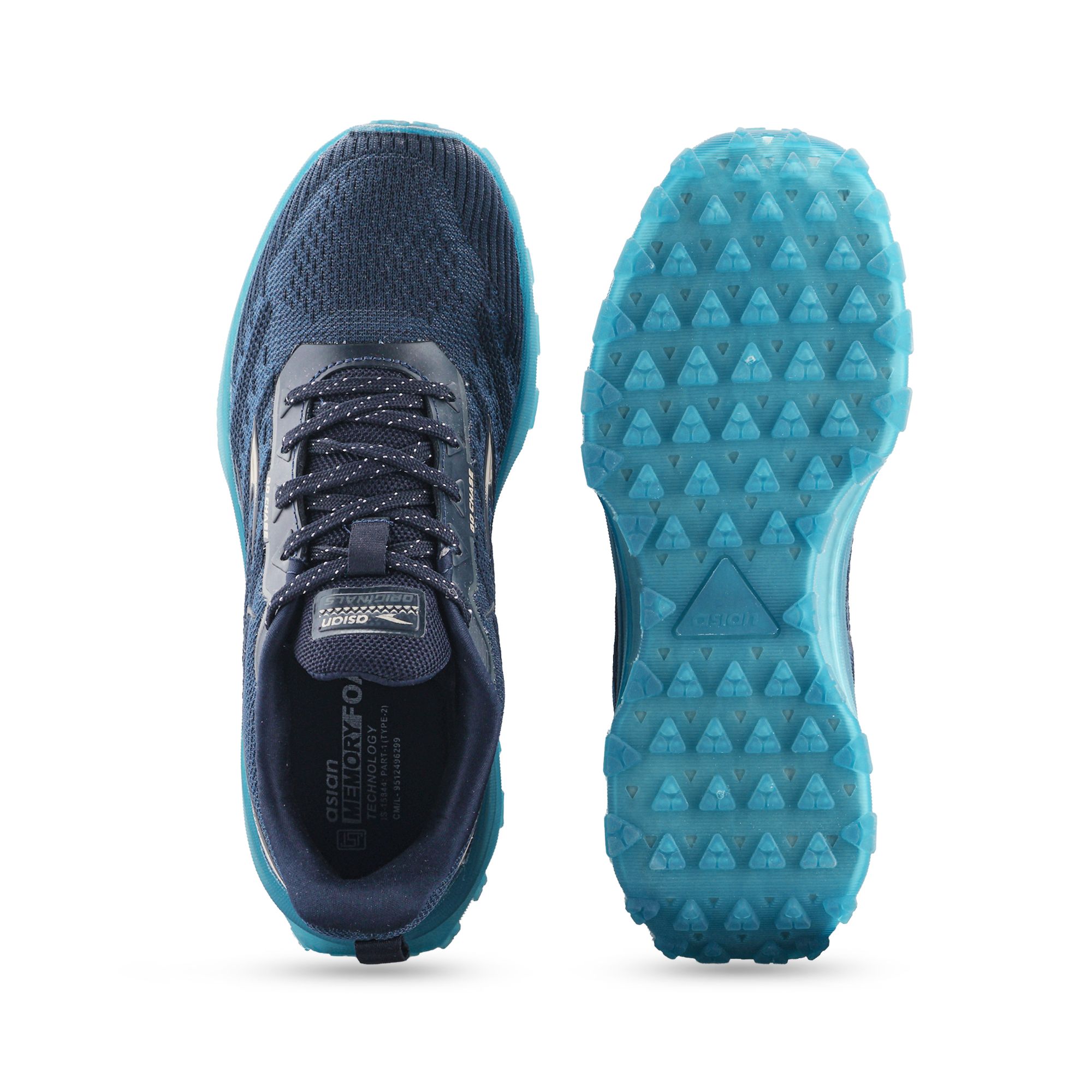 Asian POWERPLAY-43 Men's Running Shoes - Image 6